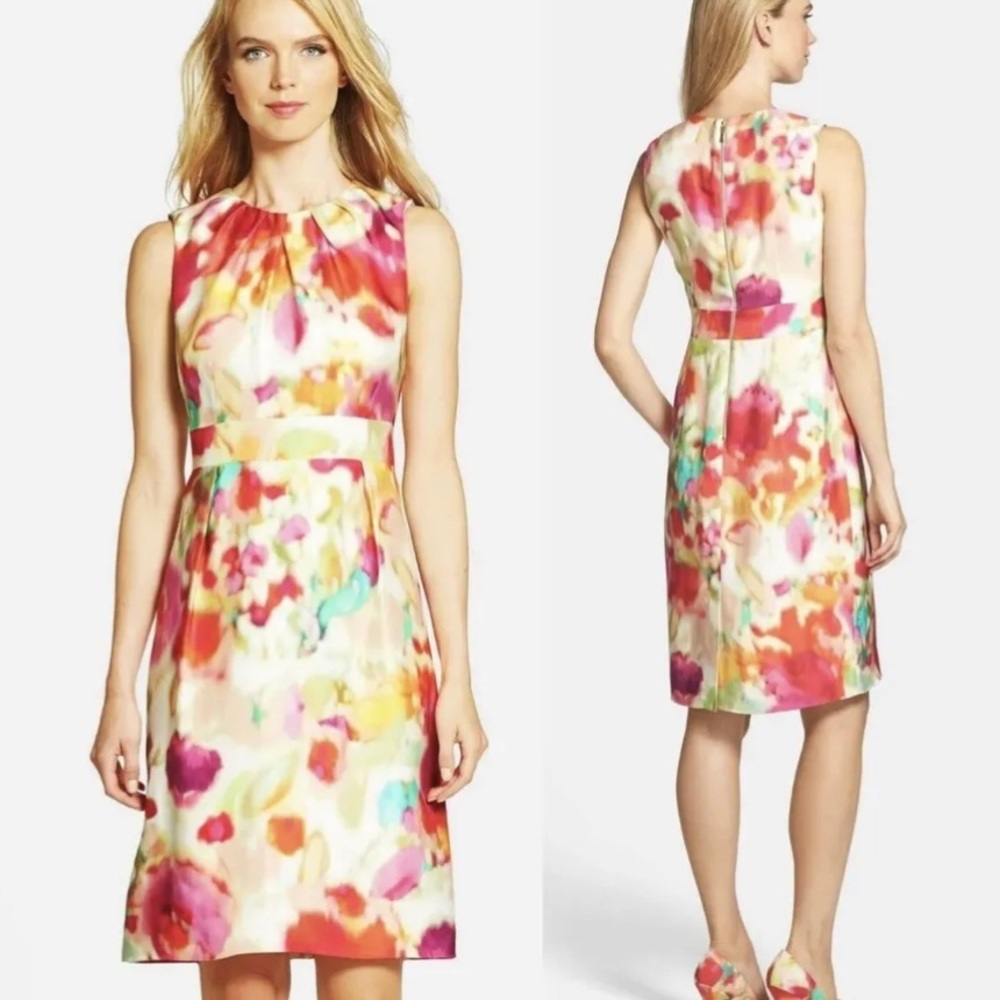 KATE SPADE Giverny Floral Bowden Sheath Dress Sz 12 $398. NEVER WORN